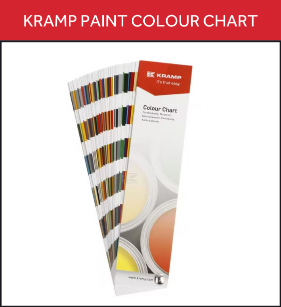 Kramp paint colour chart